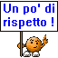 rispetto :respect: